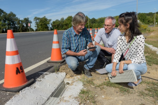 grad student on coastal engineering project